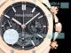 Perfect Clone HBF Audemars Piguet Royal Oak 50th Anniversary Rose Gold Case Black Dial 41mm (2)_th.jpg